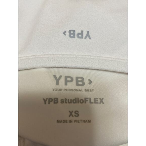 YPB Womens White Sleeveless Activewear Athletic Mini Romper A-line Tank Dress XS - Picture 3 of 4